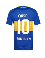 Moške Nogometnih dresov Boca Juniors Edinson Cavani #10 Domači 2024-25 Kratki rokavi